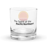 Horizon Air cocktail glass