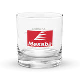 Mesaba Airlines glass tumbler